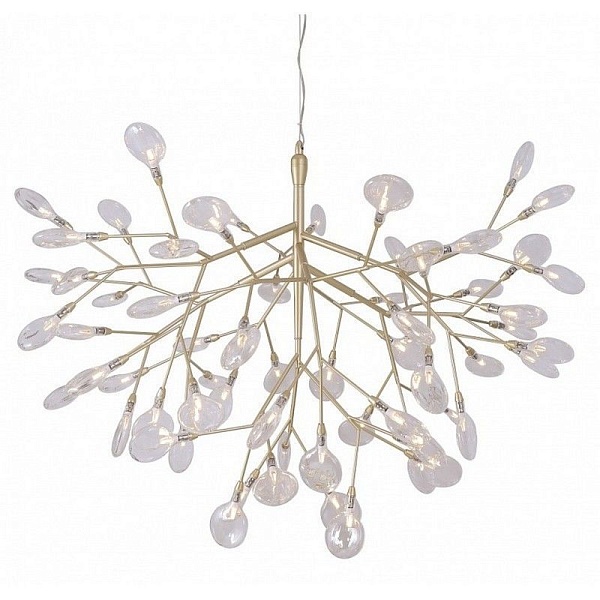 Люстра подвесная CRYSTAL LUX EVITA EVITA SP63 GOLD/TRANSPARENT