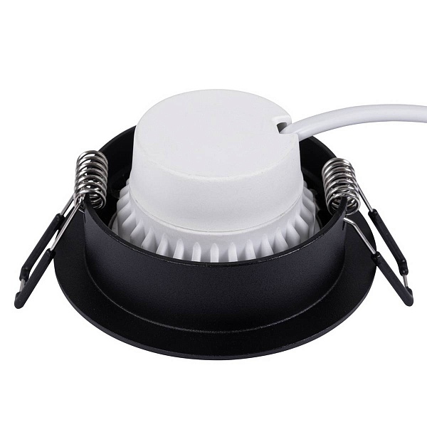 Светильник встраиваемый ARTE LAMP MIRA A2861PL-1BK