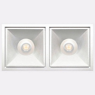 Светильник встраиваемый ITALLINE IT06-6020 IT06-6020 white 4000K - 2 шт. + IT06-6022 white