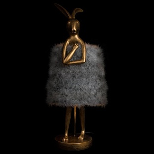 Настольная лампа LOFT IT LAPINE 10315/B Grey fluff