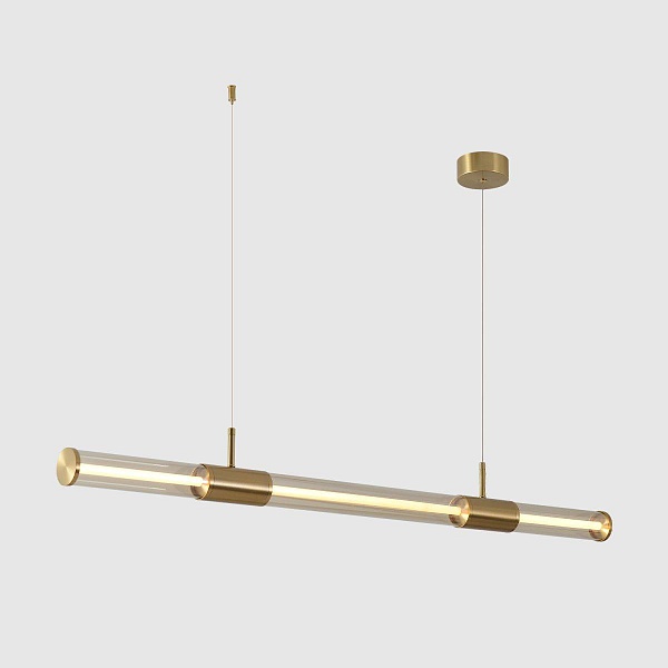 Подвес CRYSTAL LUX LINEUP LINEUP SP24W LED BRASS