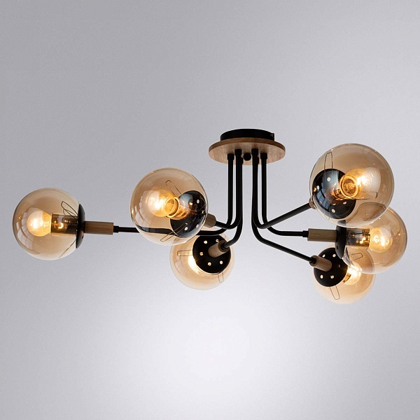 Люстра потолочная ARTE LAMP OXFORD A2716PL-6BK
