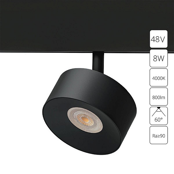 Трековый светильник ARTE LAMP LINEA A4771PL-1BK