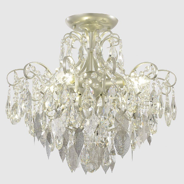 Люстра потолочная CRYSTAL LUX ESMIRALDA ESMIRALDA PL4 SILVER