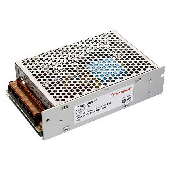 Блок питания ARLIGHT ARS 12V 250W IP20 23612