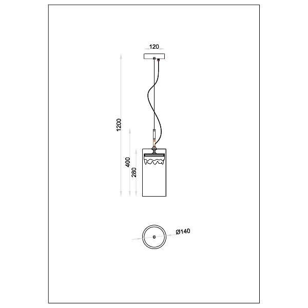 Подвес ARTE LAMP IDILLIO A2306SP-6GO