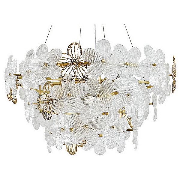 Люстра подвесная INDIGO FIORI 12049/8P Brass