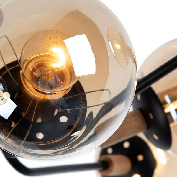 Люстра потолочная ARTE LAMP OXFORD A2716PL-8BK