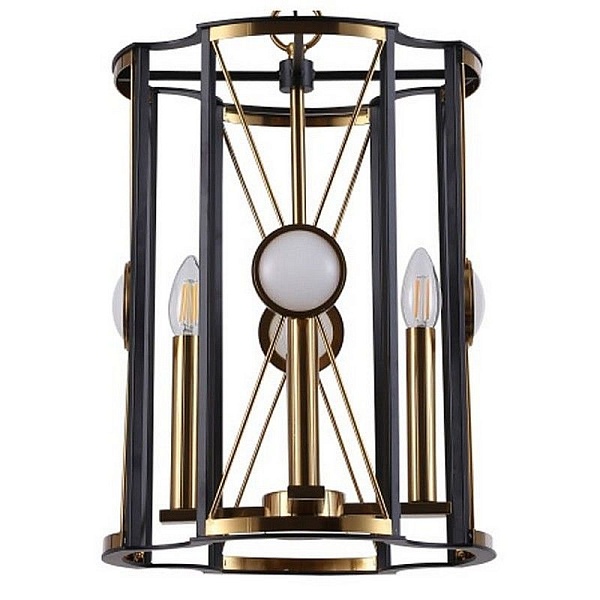 Люстра подвесная CRYSTAL LUX TANDEM TANDEM SP4 D410 GOLD