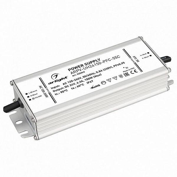 Блок питания ARLIGHT ARPV-UH 24V 150W IP67 25045
