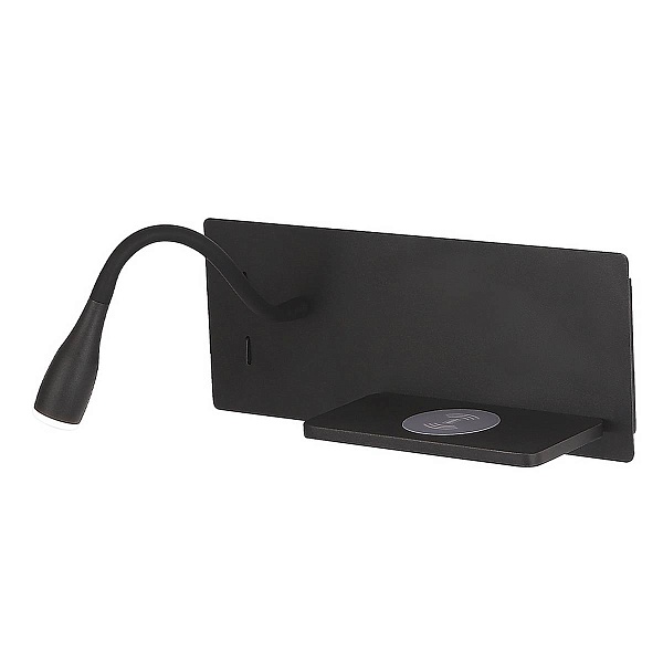 Бра CRYSTAL LUX CLT 217W Qi+USB BL