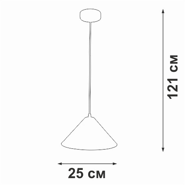 Подвес VITALUCE  V2925-0/1S
