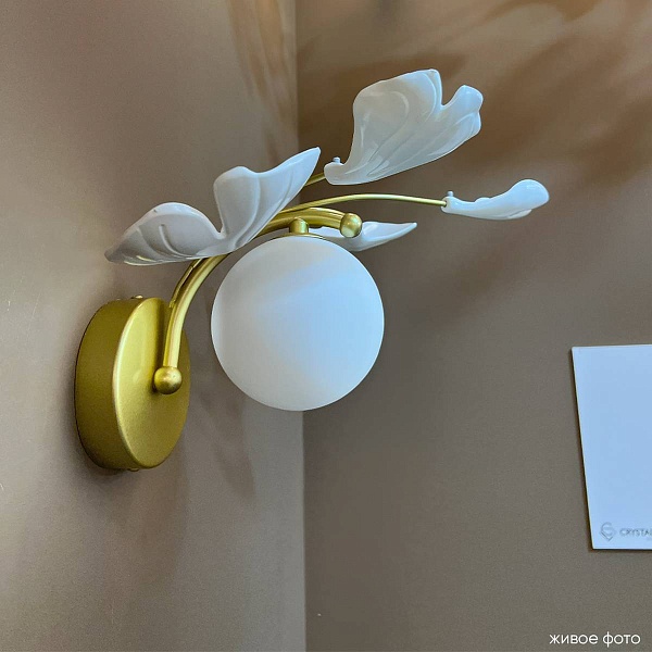 Бра CRYSTAL LUX COLIBRI AP1 GOLD