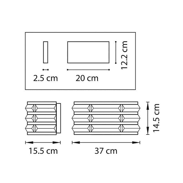 Бра LIGHTSTAR AMERIGO 746618