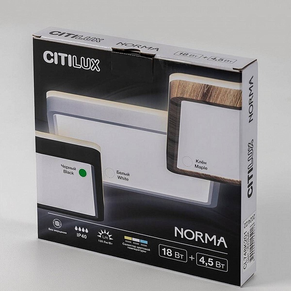 Светильник потолочный CITILUX NORMA CL748K201