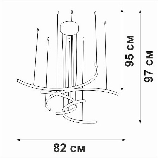 Подвес VITALUCE V3777 V3777-0/4S