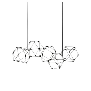 Люстра подвесная DELIGHT COLLECTION LUCCIOLA MD18001068-5A chrome