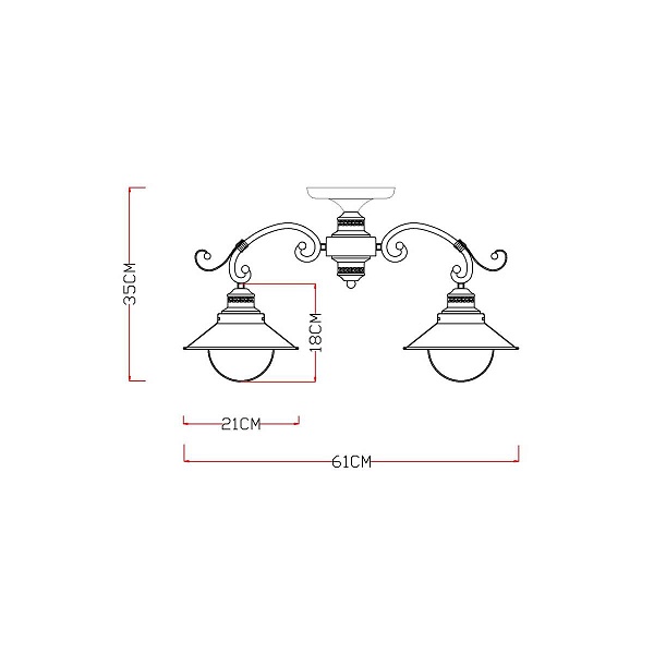 Люстра потолочная ARTE LAMP Grazioso A4577PL-3CK