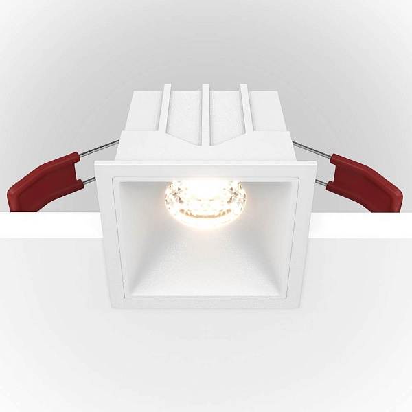 Светильник встраиваемый MAYTONI ALFA LED DL043-01-10W3K-SQ-W