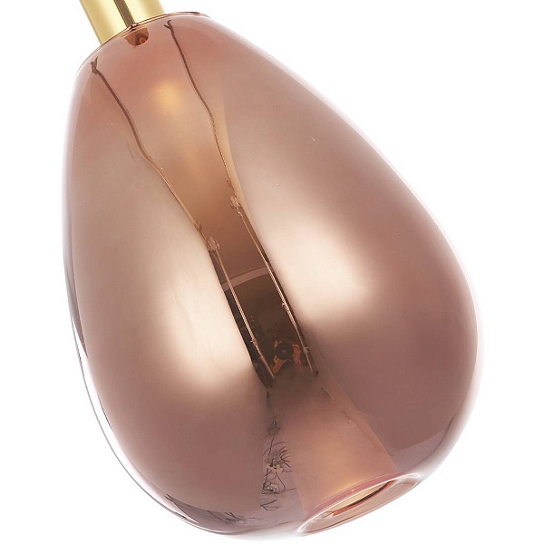 Подвес CRYSTAL LUX GAUDI SP4W LED COPPER
