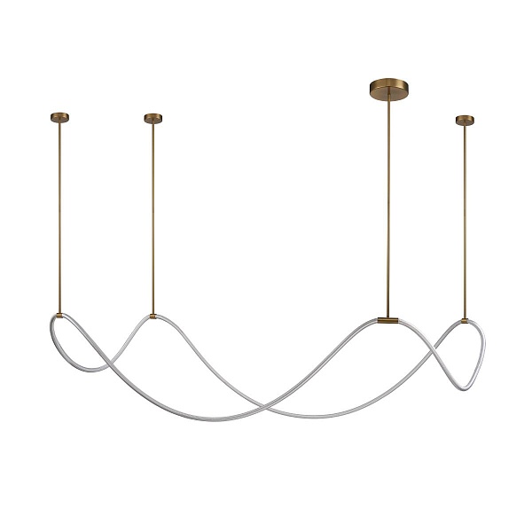 Подвес DELIGHT COLLECTION 10521 10521P brass/white