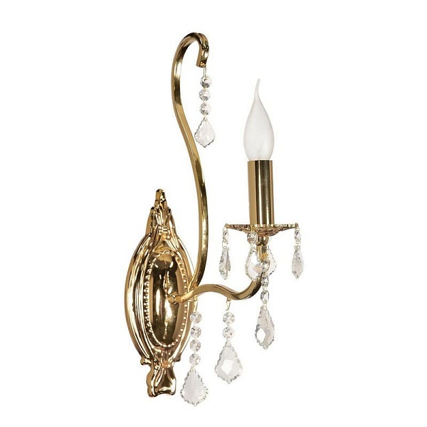 Бра ARTI LAMPADARI ERCOLANO GOLD Ercolano E 2.1.1.602 G