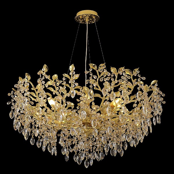 Люстра подвесная CRYSTAL LUX EDEN EDEN SP10 GOLD
