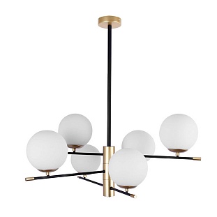 Люстра подвесная ARTE LAMP ARKAB A2225LM-6BK
