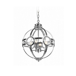 Люстра подвесная DELIGHT COLLECTION HAGERTY KG0516P-3 nickel