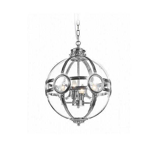 Люстра подвесная DELIGHT COLLECTION HAGERTY KG0516P-3 nickel