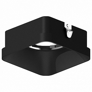 Рамка AMBRELLA LIGHT DIY SPOT 1 N7702 SBK черный песок 70*70*H35mm Out10mm MR16