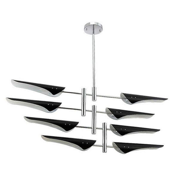 Люстра подвесная CRYSTAL LUX RAFAEL Rafael SP8 chrome