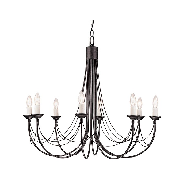 Люстра подвесная ELSTEAD CARISBROOKE CB8-BLACK