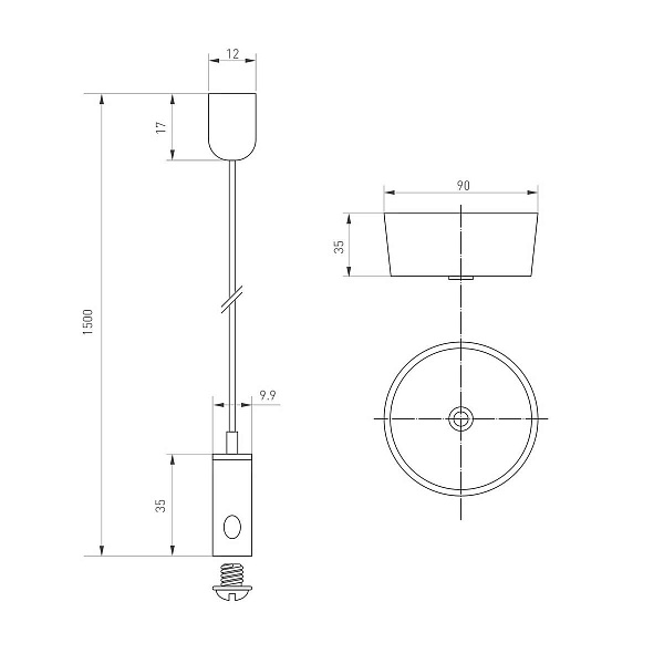 Подвес ARLIGHT LINEAIR FLAT 31530