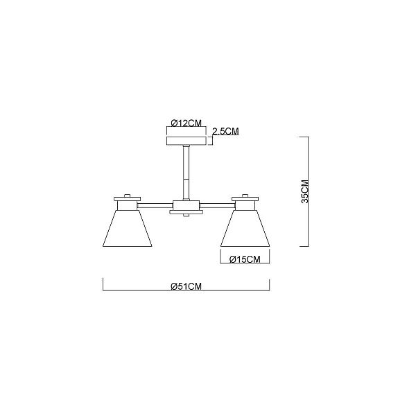 Люстра потолочная ARTE LAMP TYLER A1031PL-3WH