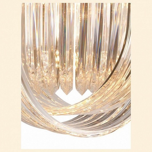 Люстра подвесная DELIGHT COLLECTION MURANO GLASS KR0116P-6 black