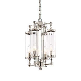Люстра подвесная DELIGHT COLLECTION REGIS BC404-4 nickel
