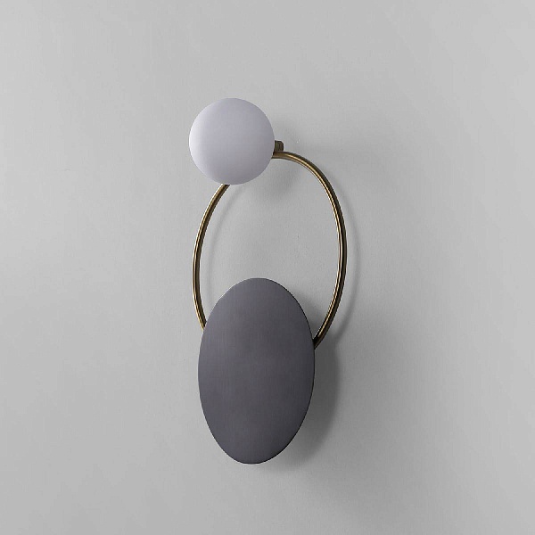 Бра DELIGHT COLLECTION WALL LAMP MT8844-1W black