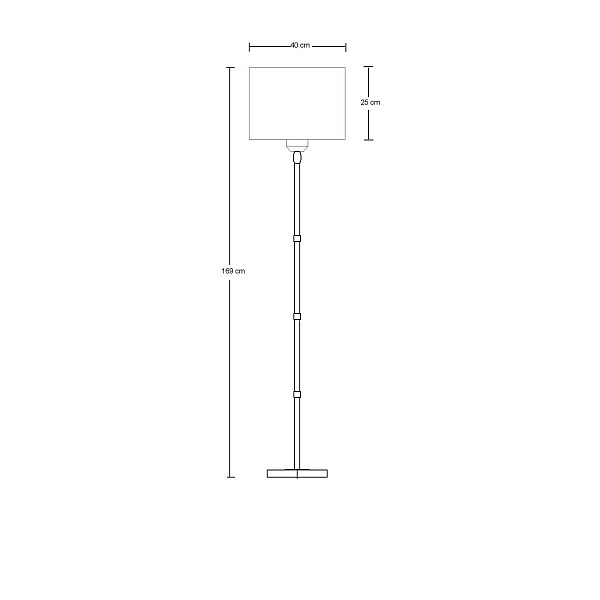 Торшер ARTE LAMP JAMIE A4090PN-1BK