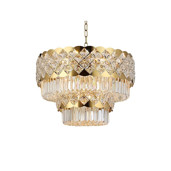 Люстра подвесная NEWPORT ASHLEY 8301/60 C gold polished