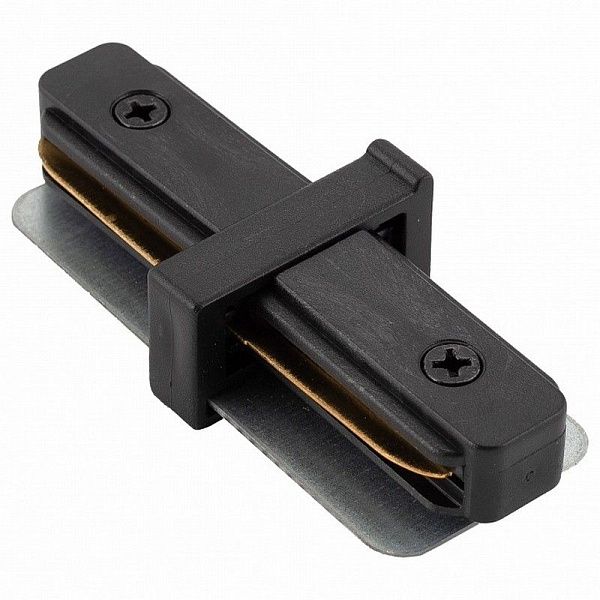 Коннектор прямой DENKIRS DK TRACK BLACK TR1101-BK