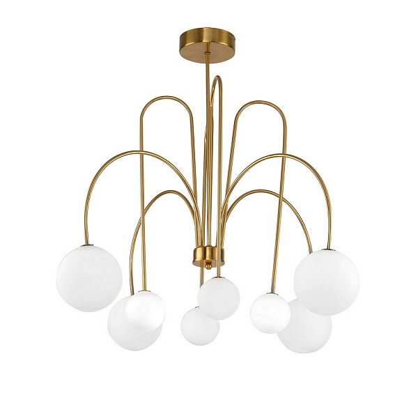 Люстра подвесная DELIGHT COLLECTION KG1213P KG1213P-8 brass