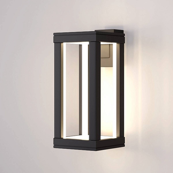 Светильник уличный настенный ELEKTROSTANDARD FRAME 1527 TECHNO LED черный a051855