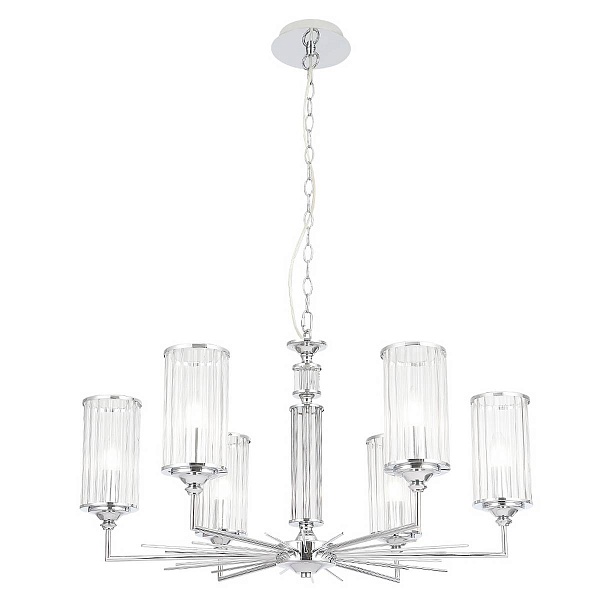 Люстра подвесная CRYSTAL LUX GLORIA SP6 CHROME