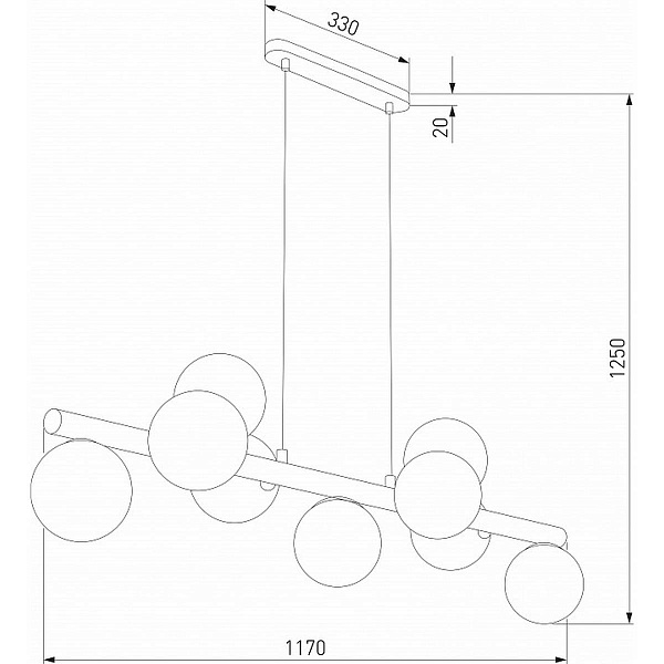 Подвес TK LIGHTING ESTERA WOOD 10273 Estera Wood