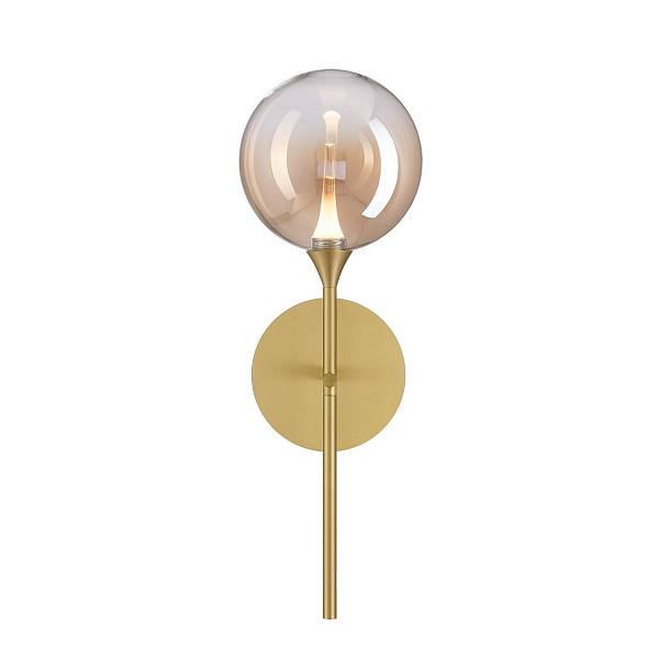 Бра DELIGHT COLLECTION MD23001045 MB23001045H-1B brass/champagne