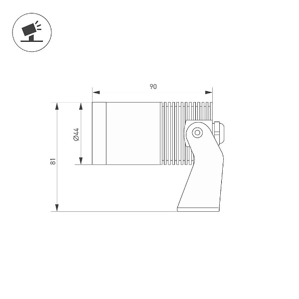 Прожектор ландшафтный ARLIGHT RAY 53631