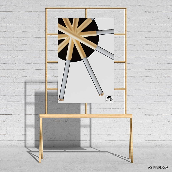Люстра потолочная ARTE LAMP FERNANDO A2199PL-5BK