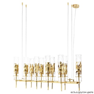 Люстра подвесная CRYSTAL LUX PRIMAVERA SP10 GOLD
