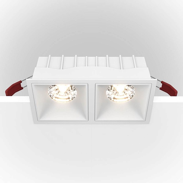 Светильник встраиваемый MAYTONI ALFA LED DL043-02-15W4K-D-SQ-W